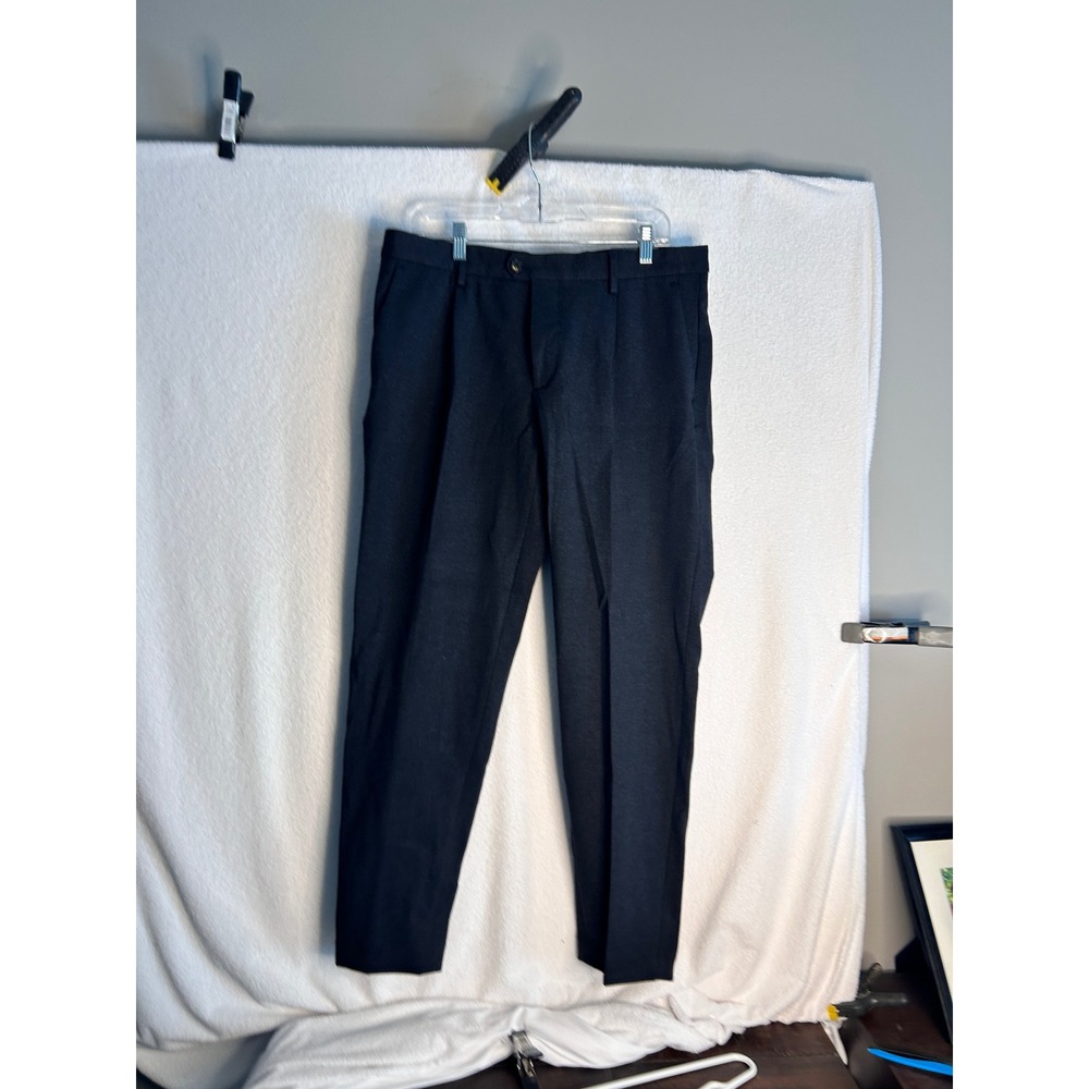 Tommy Hilfiger Hampton Tapered Fit Pants Mens W34 x L32 Charcoal Grey New